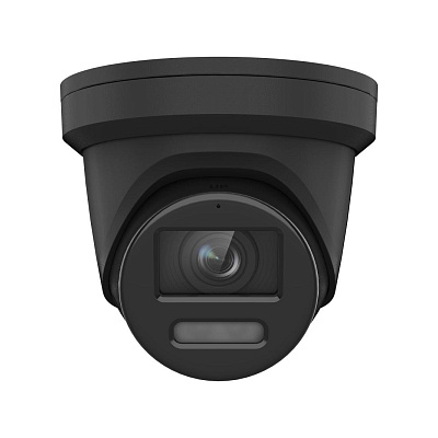 картинка Hikvision DS-2CD2387G2-LU (2,8 мм) (С) (Black) IP видеокамера 8 МП, ColorVu Turret Network от компании Intant